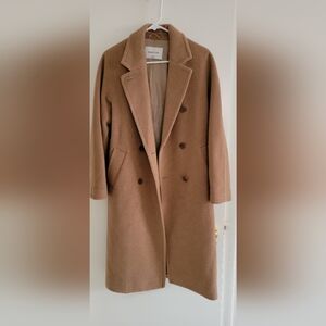 Babaton Slouch Coat Camel